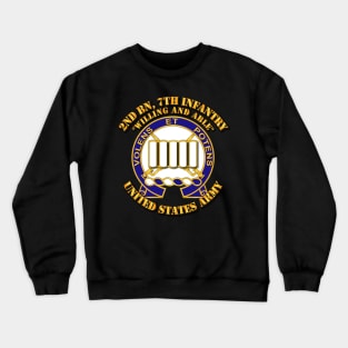 2nd Bn, 7th Infantry - Willing and Able Crewneck Sweatshirt